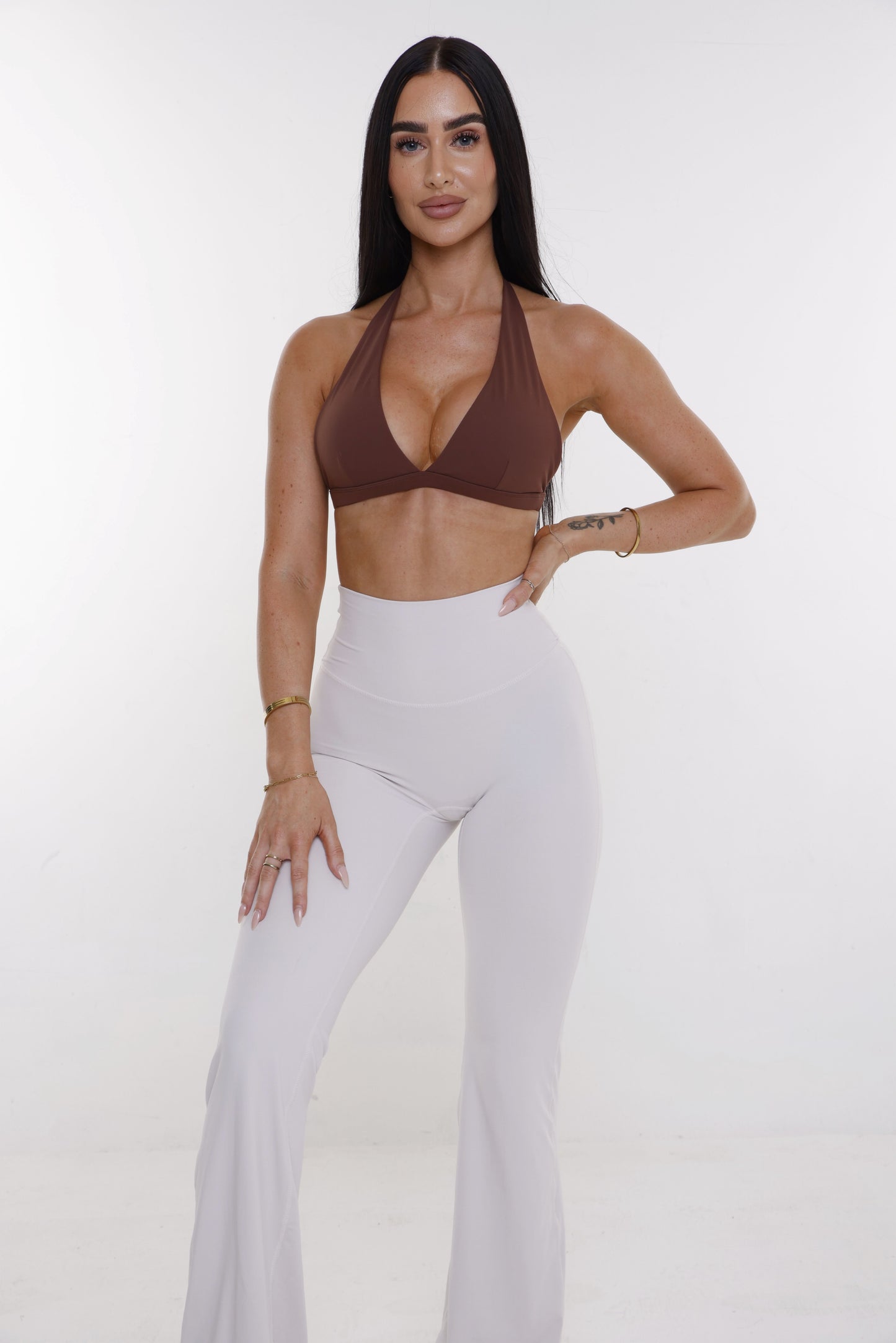 Ayla Crop - Espresso