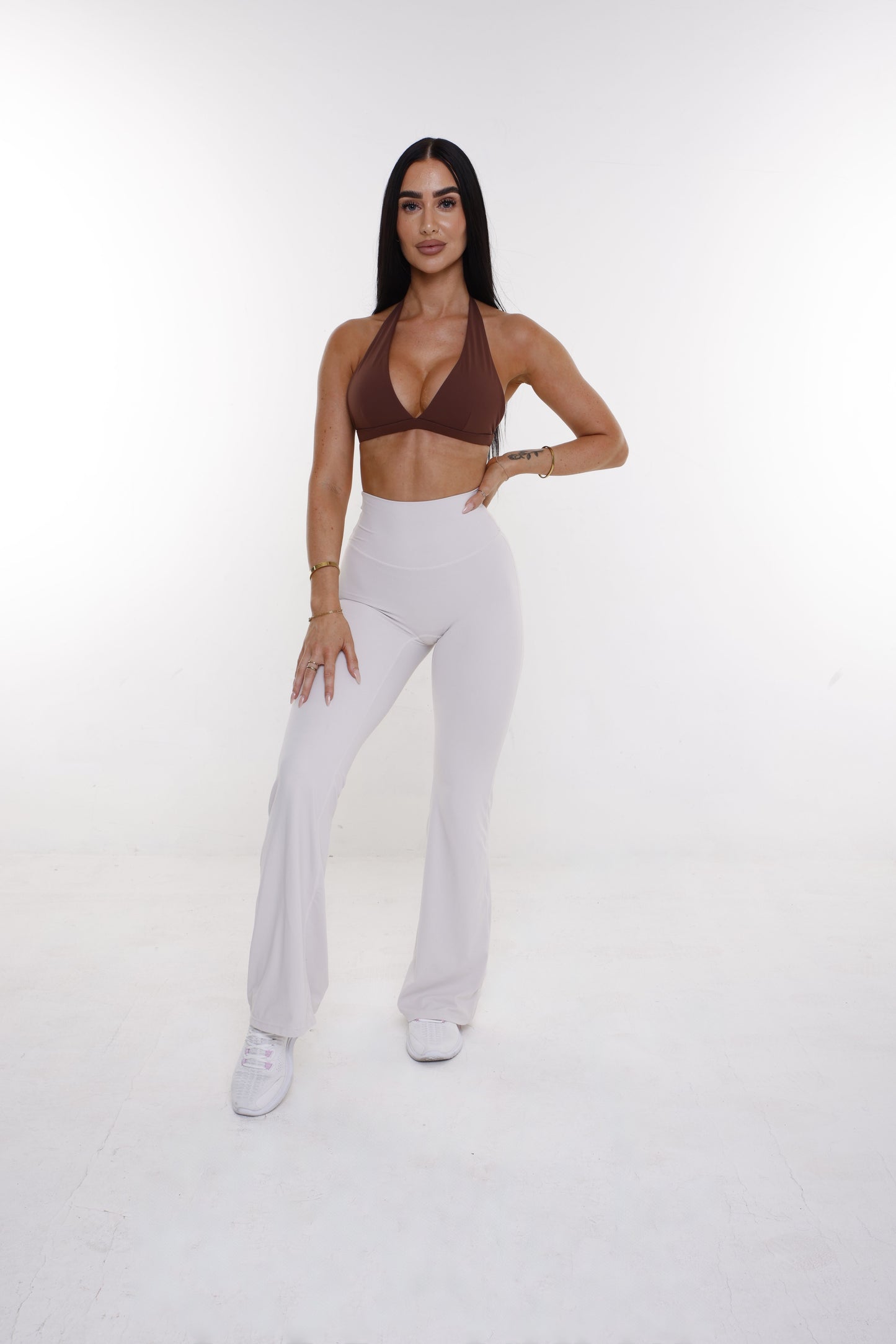 Manifest Flare Leggings - Ivory