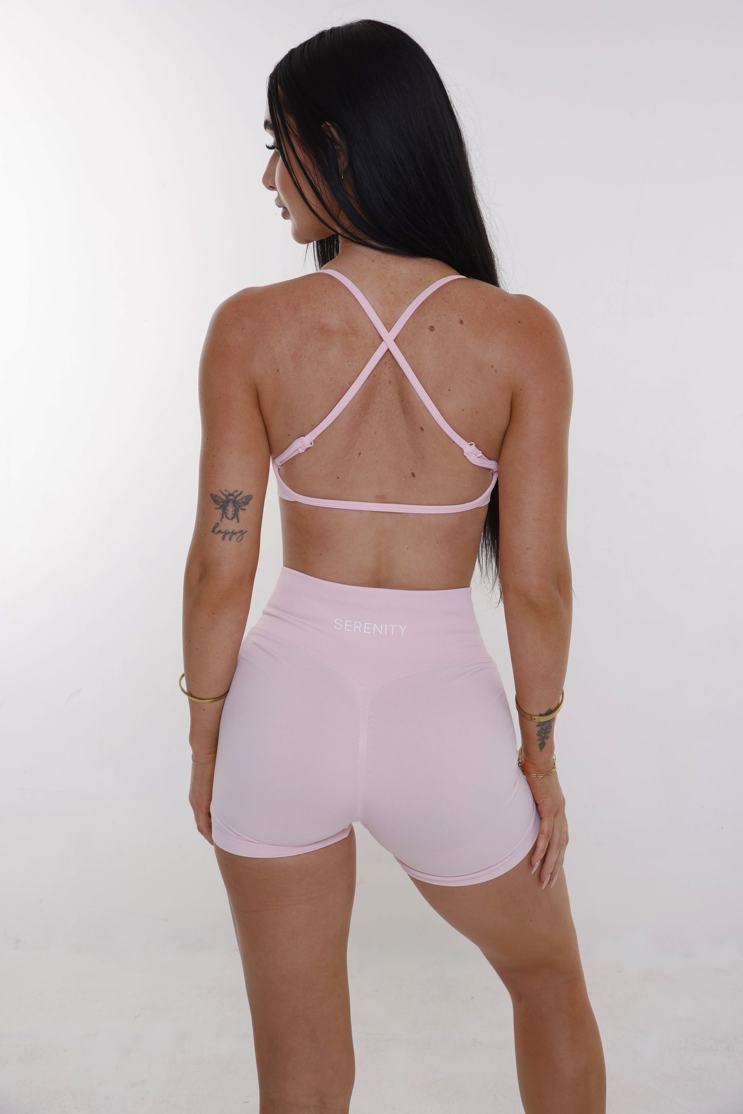 Ava Crop - Rose Quartz