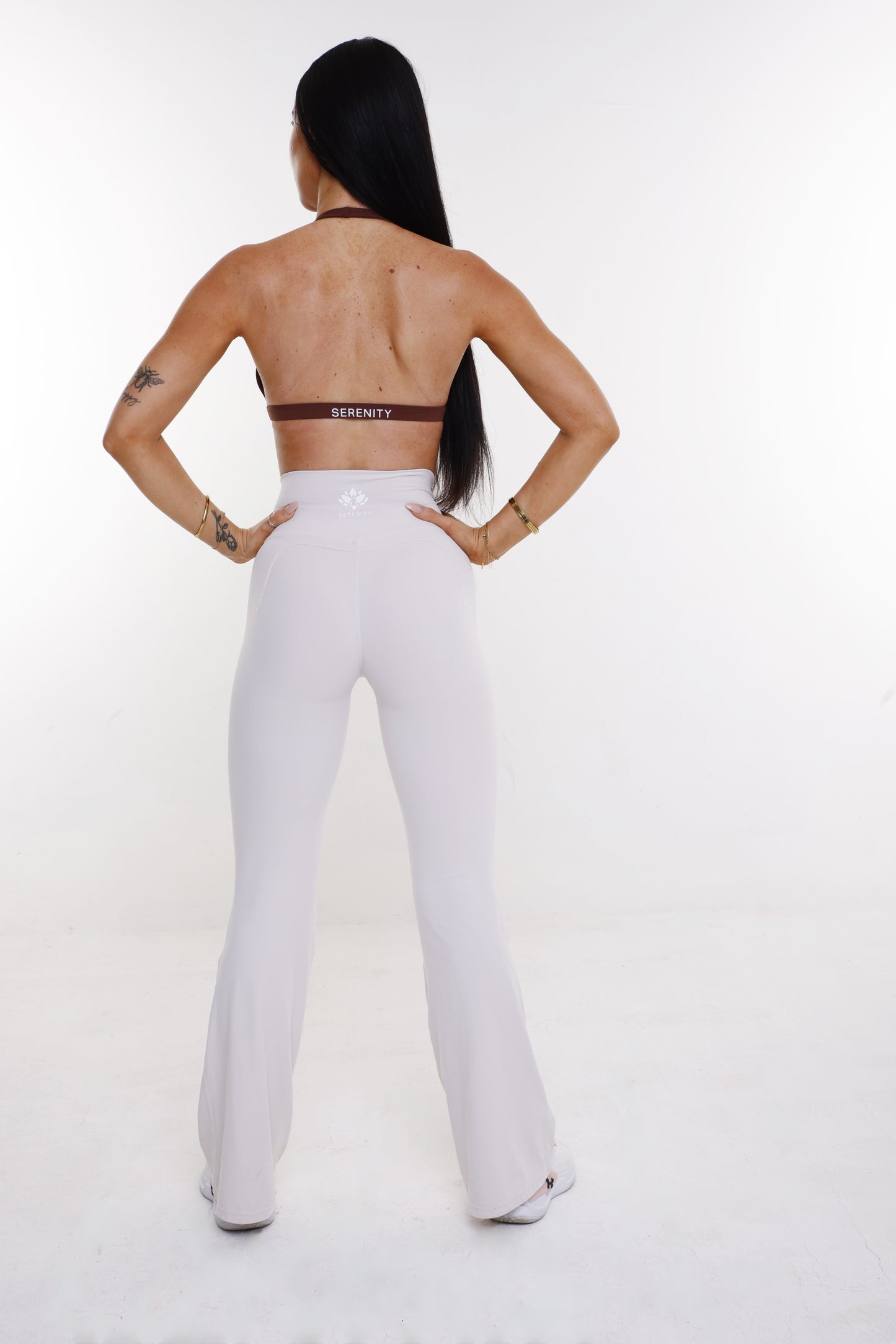 Manifest Flare Leggings - Ivory