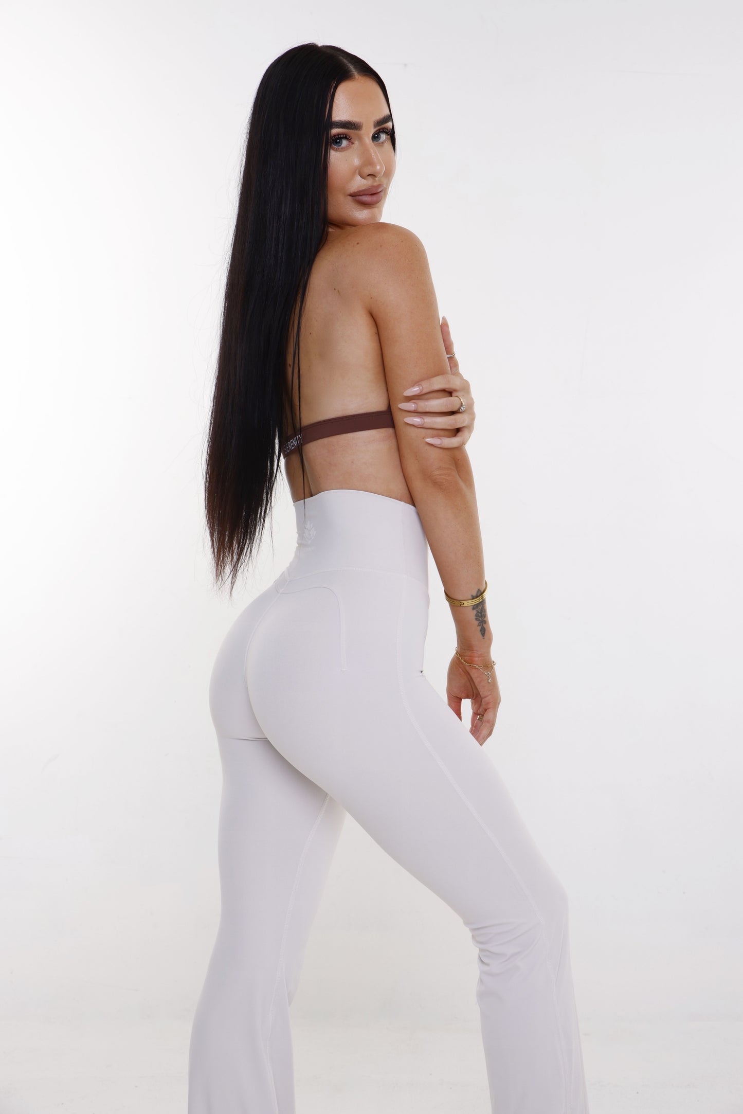 Manifest Flare Leggings - Ivory