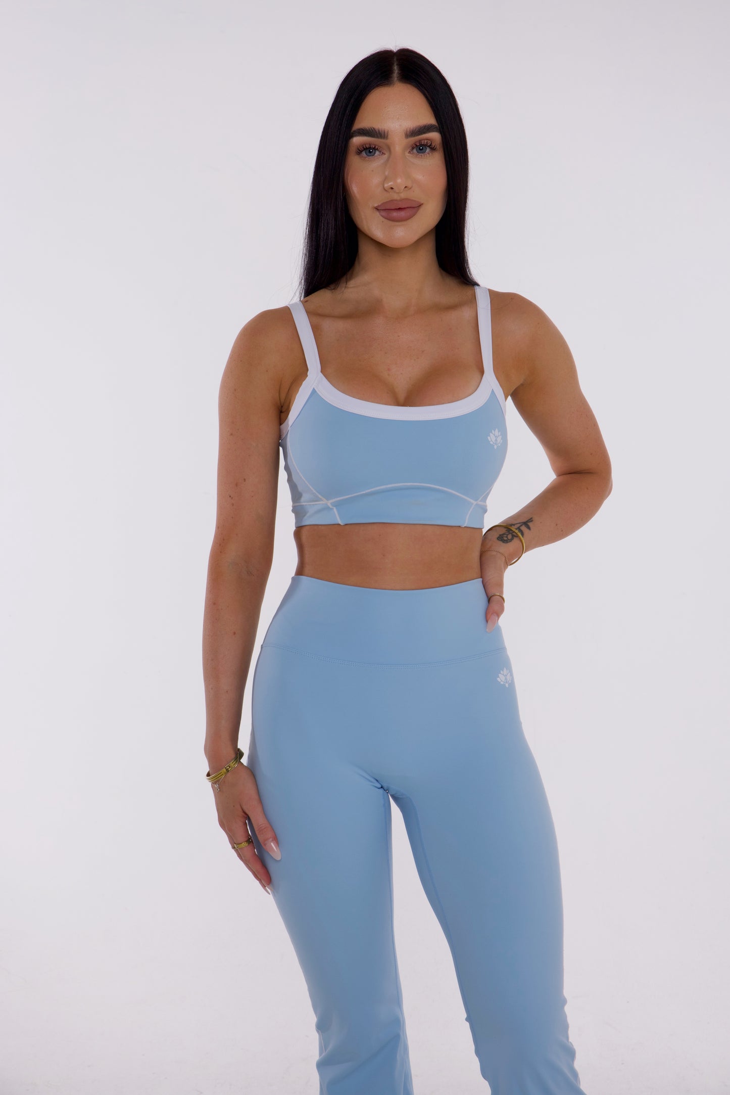 Aura Crop - Baby Blue