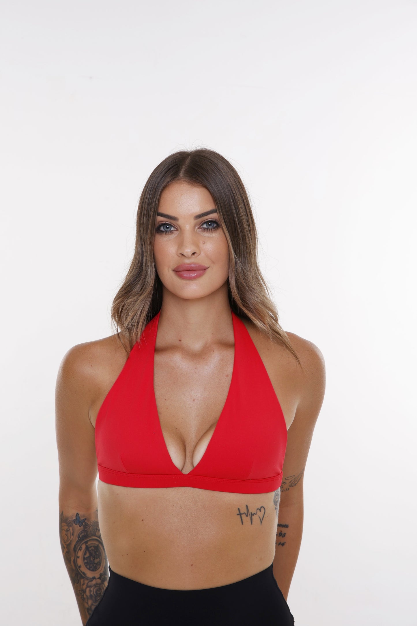 Ayla Crop - Red