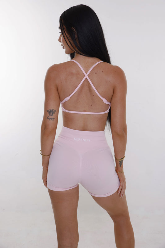 Ava Crop - Rose Quartz